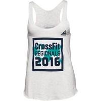 Reebok Womens CF CrossFit Regionals 2016 Tank White