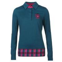 Requisite Long Sleeve Polo Shirt Ladies