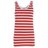 Red/white Striped Vest Top