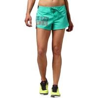 reebok sport dt gr one short womens shorts in green