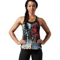 reebok sport one series breeze womens t shirt in black