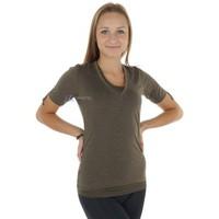 Reebok Sport Easytone Dbl Layer Tshirt women\'s T shirt in brown