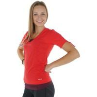 reebok sport easytone dbl layer womens t shirt in black