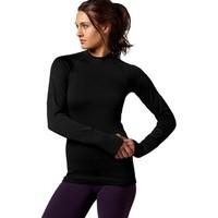 Reebok Sport CF Cold Mock women\'s Long Sleeve T-shirt in black