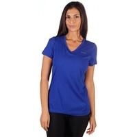 Reebok Sport Tshirt Fitness Play Dry Sws Azeda women\'s T shirt in blue