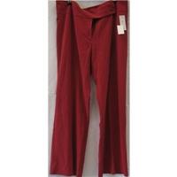 Red trouser StockShop- 18 StockShop - Size: L - Red - Trousers