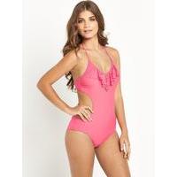 Resort Ruffle Front Swimsuit