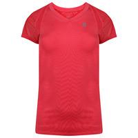 retton mesh panel stretch jersey t shirt in rouge red tokyo laundry ac ...