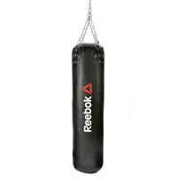 reebok combat 4ft leather punch bag