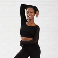 Revolution Warm-Up Crop Top