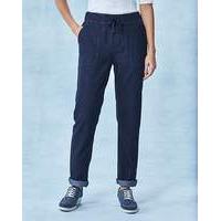Relaxed Slouch Jeans Short