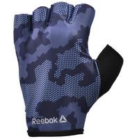 reebok womens training fitness gloves blueblack m