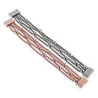 Reversible Multi-Strand Bracelets ? Buy 2 SAVE £5, Steel