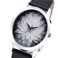 Relojes Mujer 2016 Fashion Watch Women Lotus Flowers Quartz Wristwatch Unisex Children Watch Relogio Feminino