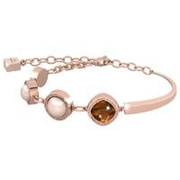 rebecca gold plated pearl bangle