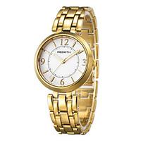 REBIRTH Women\'s Fashion Watch Japanese Japanese Quartz / Alloy Band Casual Silver Gold Silver Gold