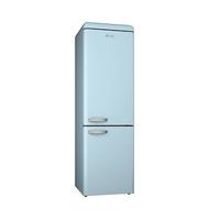 Retro Bottom Mounted Fridge/freezer, Vintage Blue