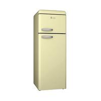 Retro Top Mounted Fridge/freezer, Buttermilk