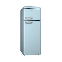 Retro Top Mounted Fridge/freezer, Vintage Blue