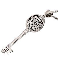 Retro Titanium Necklace Pendant Key For Men And Women