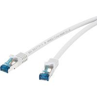 Renkforce 1381759 Cat 6A Patch Lead 0.25m - Grey