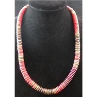 Red Single Strand Necklace