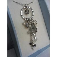 Reduced Brand new Silver Plated Autumn Charm Necklace Buckley Jewellery Ltd - Size: Small - Metallics - Necklace