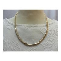 Reduced Brand New Gold Chain Necklace Claire Garnett - Size: Small - Metallics - Chain