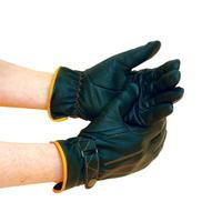 Requisite Contrast Stitch Gloves