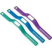Replacement wrist strap Garmin 010-12149-00 Size (XS - XXL)=L Green, Purple, Blue