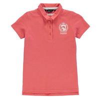 Requisite Short Sleeve Polo Shirt Junior Girls