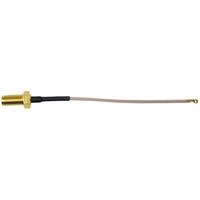 RF Solutions Cable Assy CBA-UFLSMA15 UFL to SMA Female Bulkhead 15cm