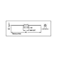 RF choke (RFC) Axial lead 1.5 µH 0.2 ? 1.1 A Fastron SMCC-1R5K-02 1 pc(s)