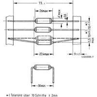 RF choke (RFC) Axial lead 56 µH 0.3 ? 1.5 A Epcos UKW-DROSSEL F. NETZANW., 56 UH 1, 5 A 1 pc(s)