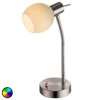 RGB LED table lamp Kaiden with colour changer