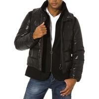 rg 512 down jacket w31449 black mens jacket in black
