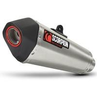 RHA101SEO - Scorpion Serket Taper Stainless Oval Exhaust - Honda CB 1000 R 08-11