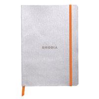 Rhodiarama Notebook Soft Cover A5 160 Pages Silver