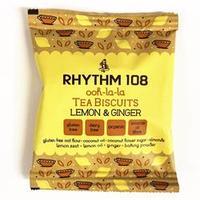 Rhythm 108 Lemon Ginger Tea Biscuit 1 sachet