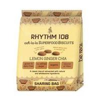 Rhythm 108 Lemon Chia Tea Biscuit Bag 1bag
