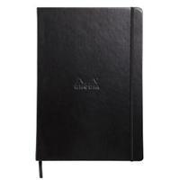 rhodia webnotebook a4 96 lined sheets leatherette hardcover notebook