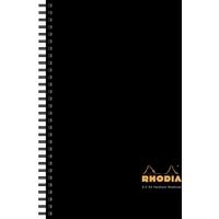 Rhodia A-Z Index Book A4 Wirebound Hard Back Black