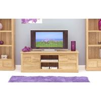 Rhone Solid Oak TV Cabinet