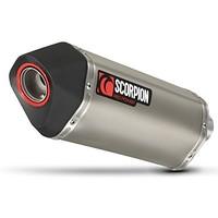 RHA155TEO - Scorpion Serket Titanium Oval Exhaust - Honda NC700 S/X 12>Current