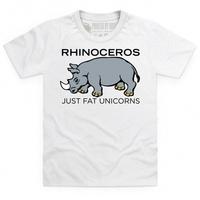 Rhinoceros Kid\'s T Shirt