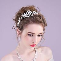 Rhinestone / Alloy Headpiece-Wedding / Special Occasion / Outdoor Headbands / Wreaths with More colors