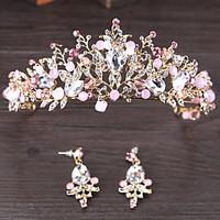 Rhinestone Crystal Alloy Headpiece-Wedding Tiaras 1 Piece