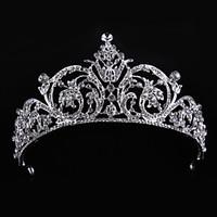 rhinestone alloy headpiece wedding tiaras 1 piece