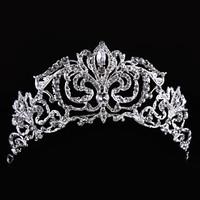 rhinestone alloy headpiece wedding tiaras 1 piece