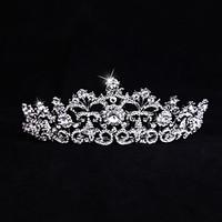 rhinestone alloy headpiece wedding tiaras 1 piece